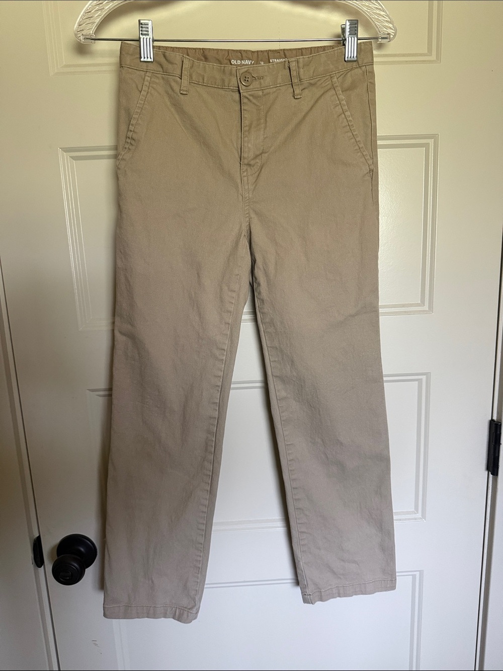 Old Navy Boys’ Straight Leg Uniform Khakis